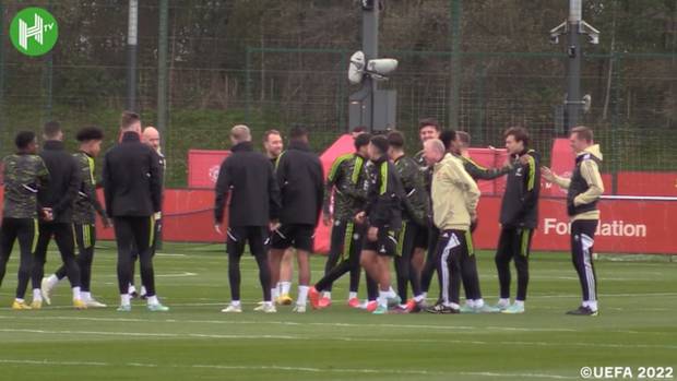 Ronaldo and Manchester United get ready for Real Sociedad trip